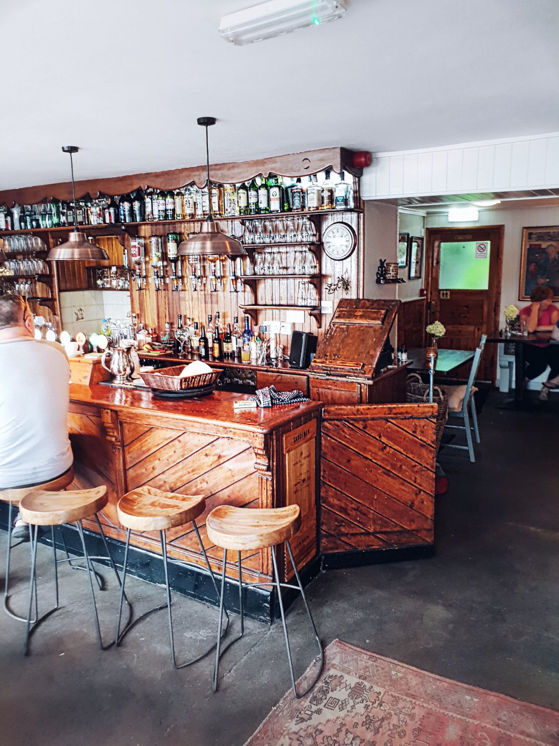 The bar area in Hayes, Glandore