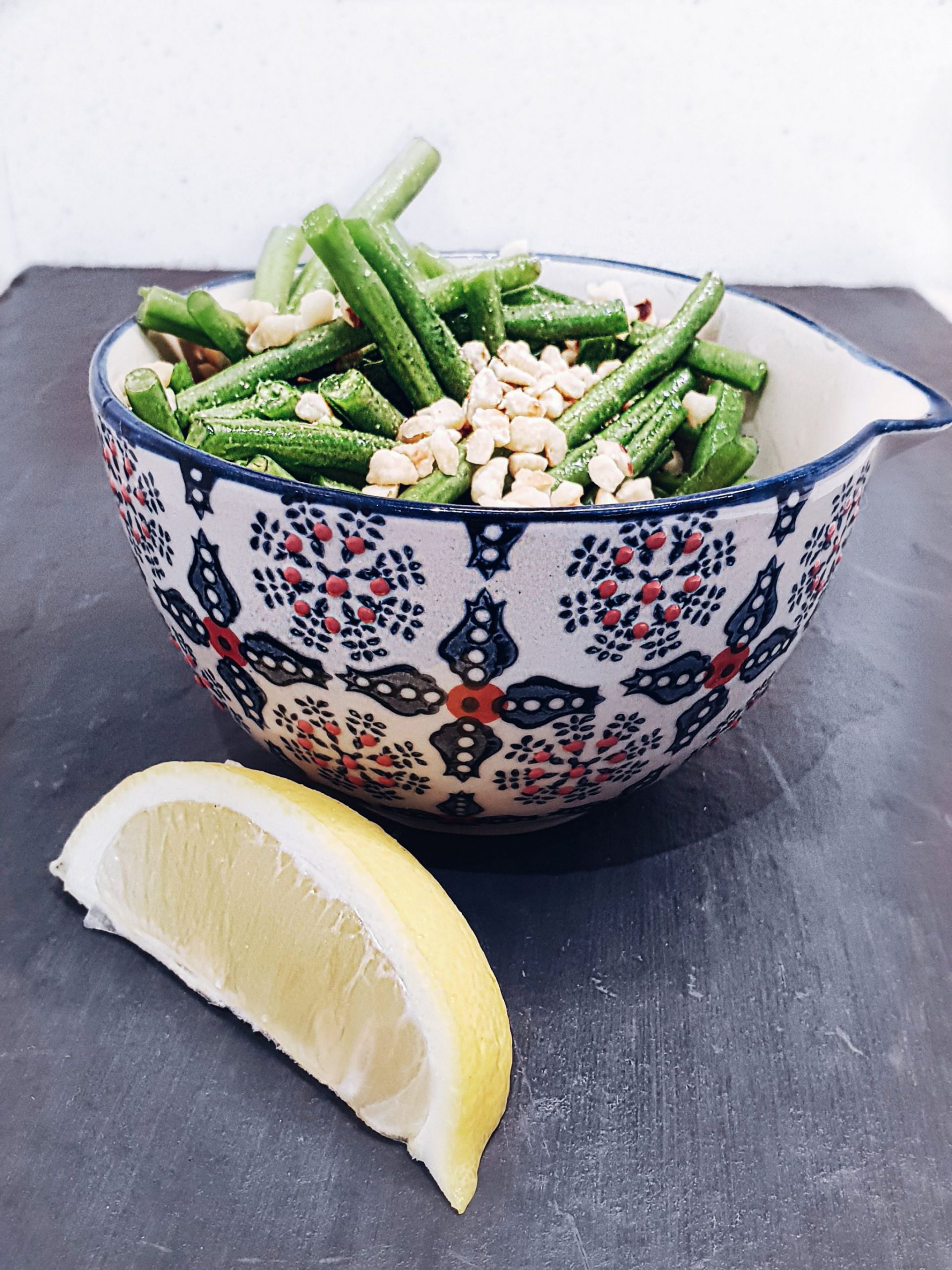 Hazelnuts with French Beans