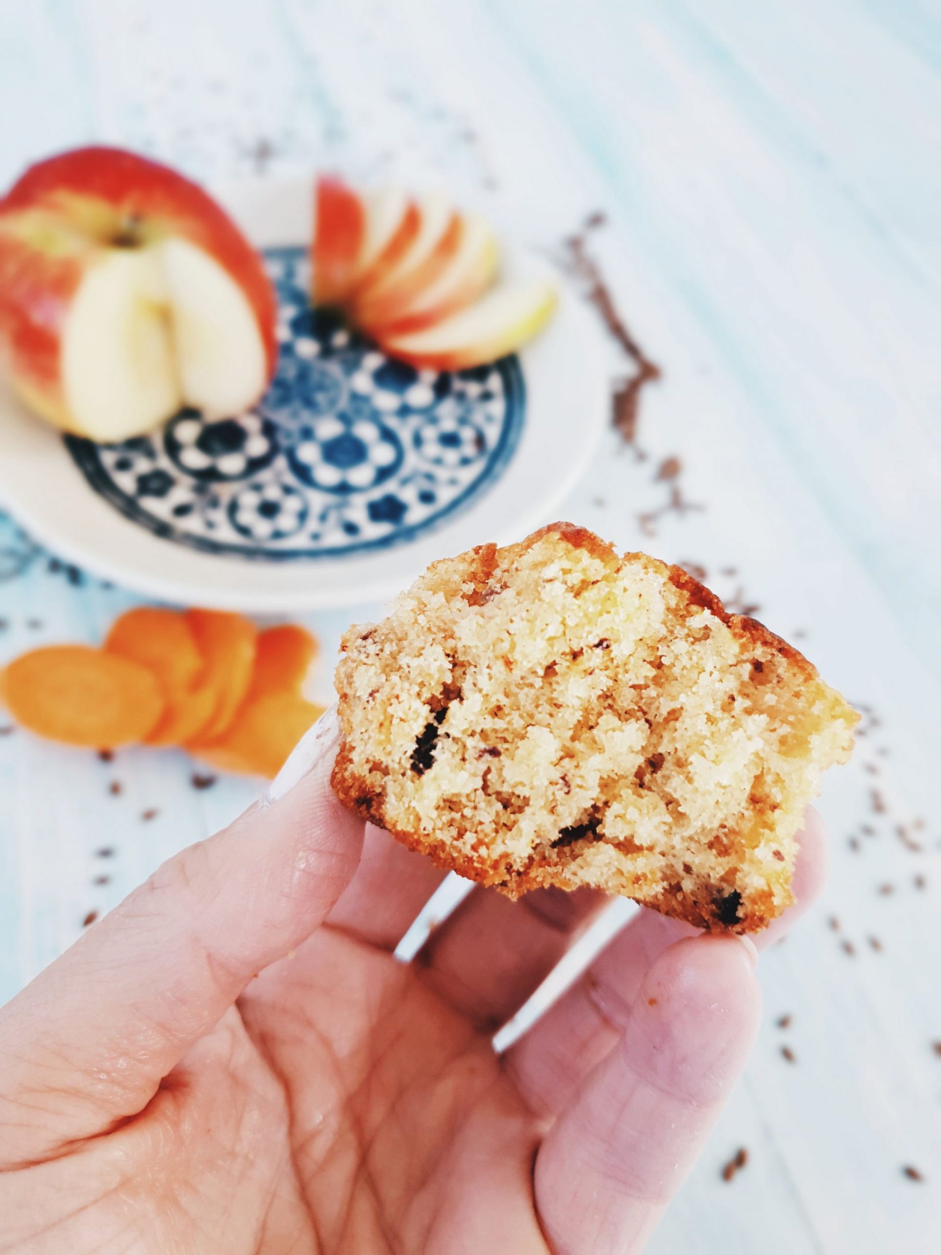 Delicious Carrot and Apple Breakfast Muffins