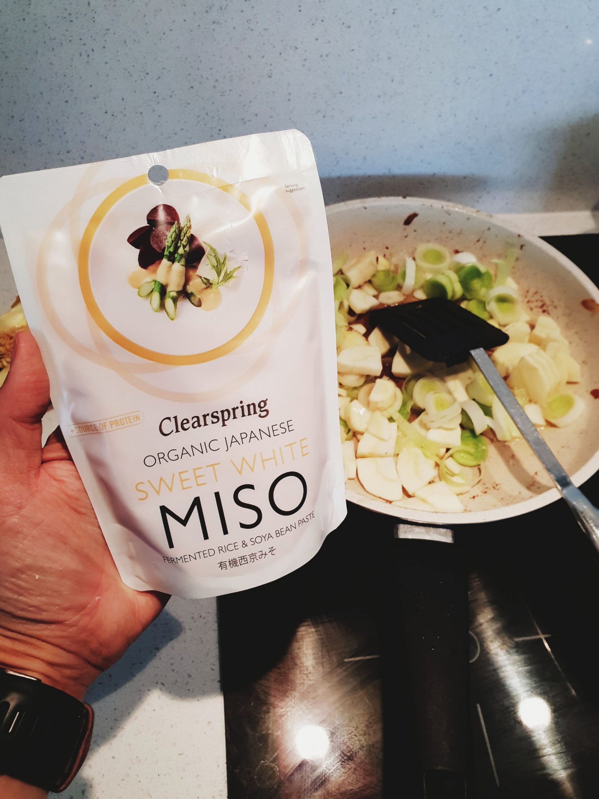 Miso paste is a great alternative to meat stocks