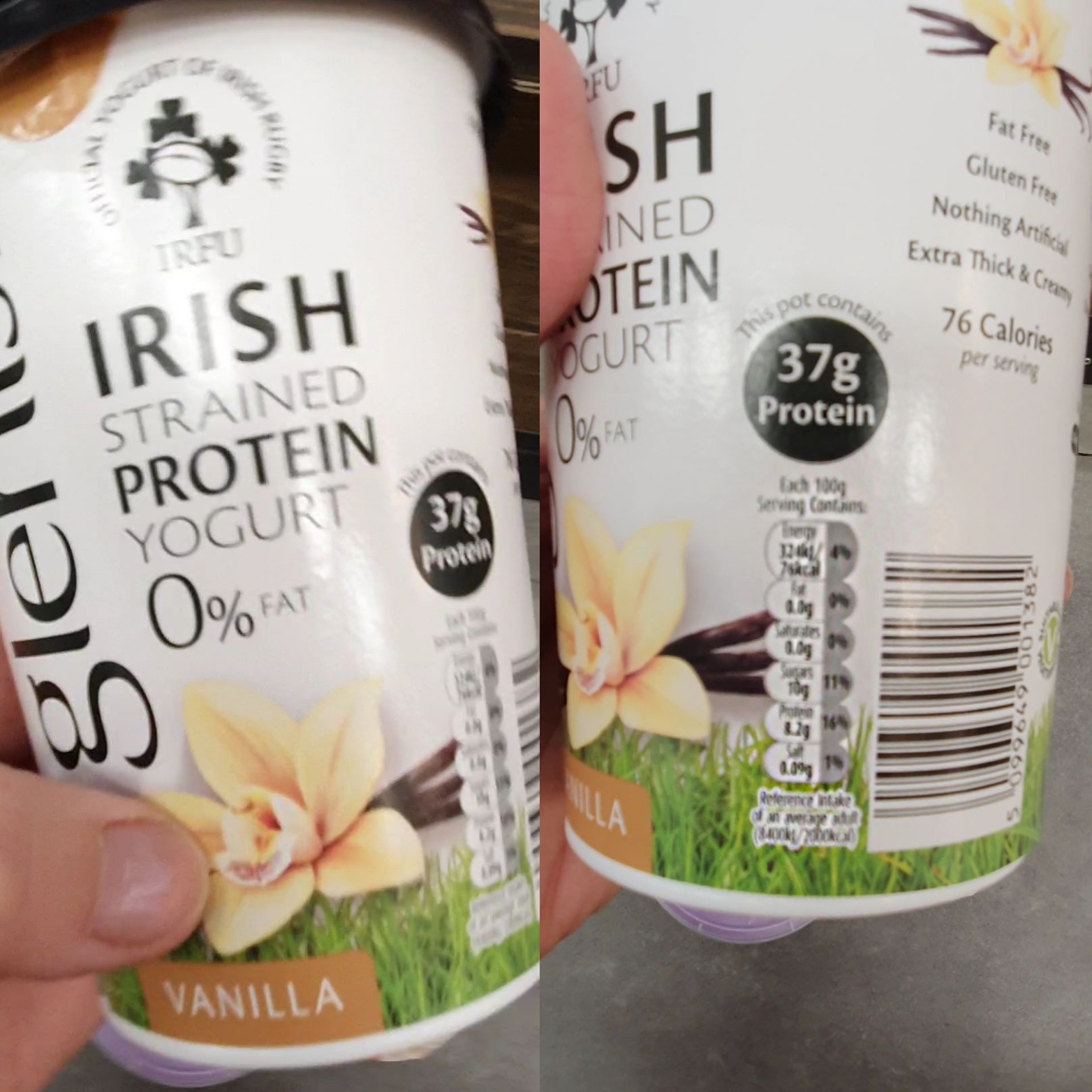 Protein yoghurt